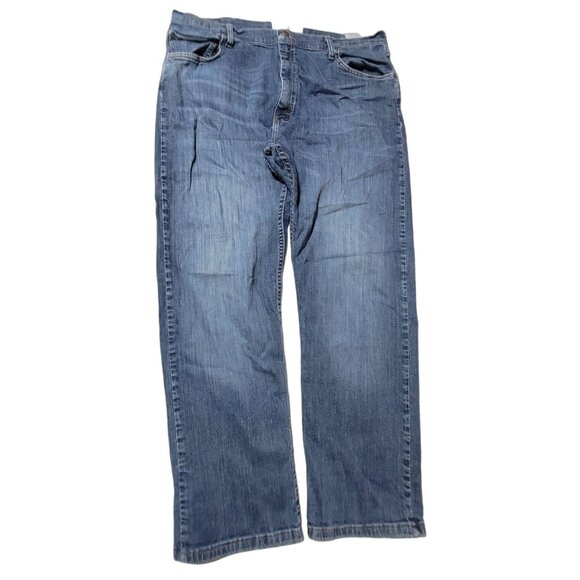 Wrangler Jeans Mens Size 40 X 30 Boot Cut High Rise Medium Wash Denim Pants - Picture 2 of 5